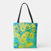 Tote Bag Fourre-tout florale (Dos)