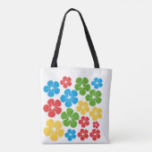 Tote Bag Fourre-tout florale (Dos)