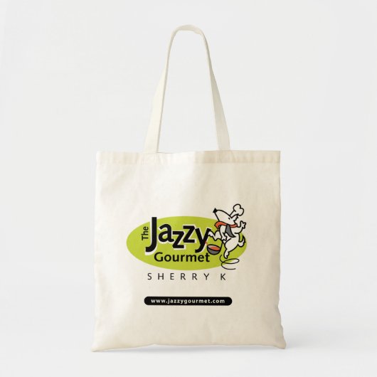Tote Bag Fourre-tout gastronome bariolé (Devant)