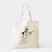 Tote Bag Fourre-tout guerrier (Dos)
