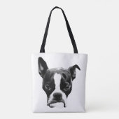 Tote Bag Fourre-tout il avec l'attitude ! (Dos)
