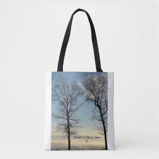 Tote Bag Fourre-tout inspirant (Devant)