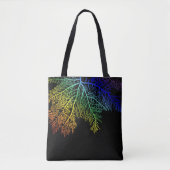 Tote Bag FOURRE-TOUT inspirée par la LGBT Pride Ocean (Devant)