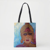 Tote Bag Fourre-tout inspirée par l'Inde (Devant)