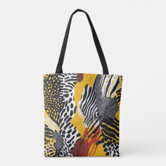 Tote Bag Fourre-tout jaune vif