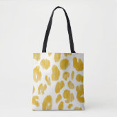 Tote Bag Fourre-tout jaune vif (Devant)