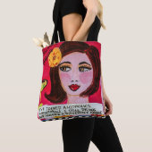 Tote Bag Fourre-tout-je ont joint des alcooliques anonymes. (De près)