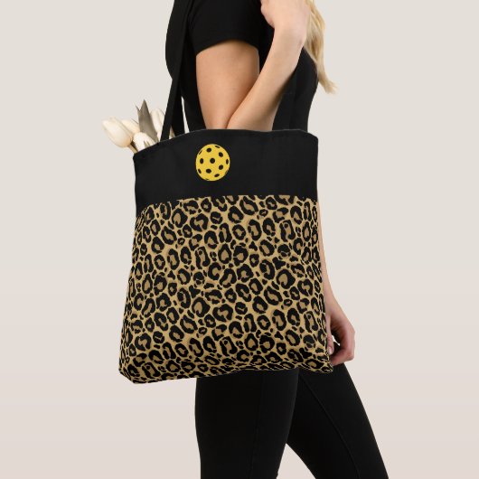Tote Bag Fourre-tout Leopard (De près)