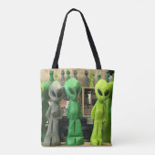 Tote Bag Fourre-tout martienne (Dos)