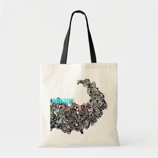 Tote Bag fourre-tout modelé (Devant)