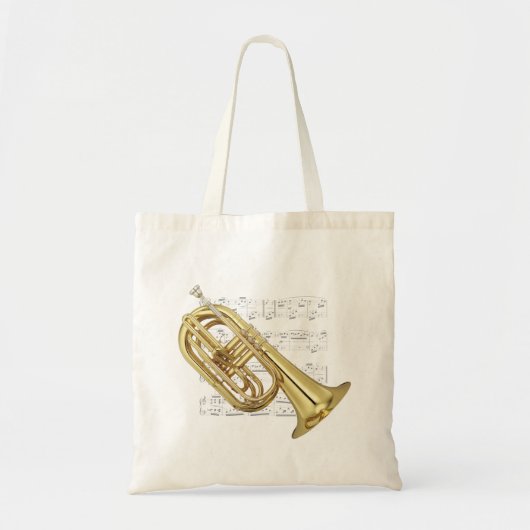 Tote Bag Fourre-tout - musique de marche d'euphonium et de (Devant)