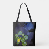 Tote Bag fourre-tout "Night Lily" (Dos)