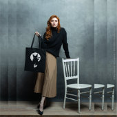 Tote Bag Fourre-tout - Ode to Love Chat de la poète Adiela