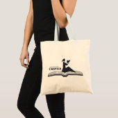 Tote Bag Fourre-tout Open Book Femme Lecture (Devant (produit))