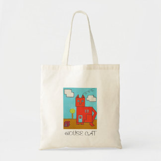 Tote Bag Fourre-tout, petit, art de chat