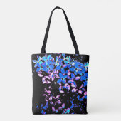 Tote Bag Fourre-tout psy lilas (Dos)