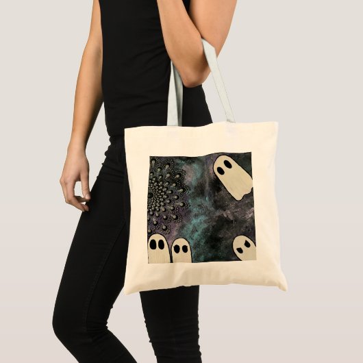 Tote Bag Fourre-tout réutilisable (Boo) (Devant (produit))