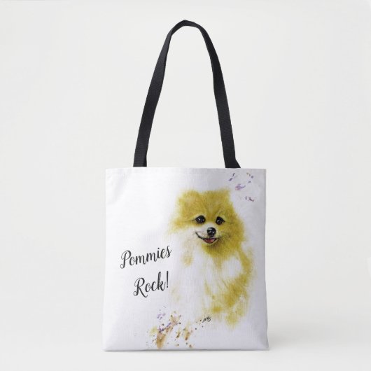 Tote Bag Fourre-tout - Rocher de Pommies (Devant)