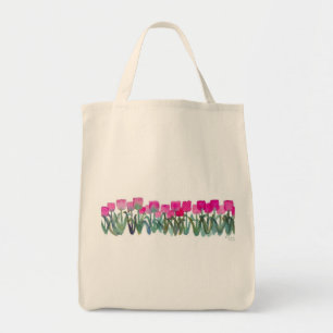 Tote Bag Fourre-tout rose Tulip Grove