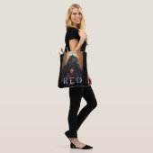Tote Bag Fourre-tout rouge (Sur le modèle)