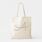 Tote Bag fourre-tout simple avec son nom (Dos)