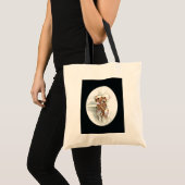 Tote Bag fourre-tout squelettique foetal uni (Devant (produit))