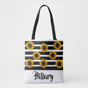 TOTE BAG FOURRE-TOUT SUNFLOWER PERSONNALISÉ