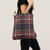 Tote Bag Fourre-tout Tartan Plaid Classique (De près)