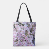 Tote Bag Fourre-tout tout-en-un - Phlox bonbon-rayé (Dos)