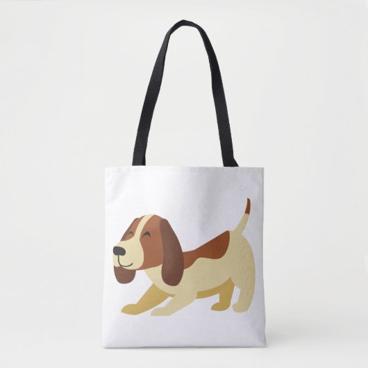 Tote Bag Fourre-tout tout-sur-impression de chien, Fourre-t (Devant)