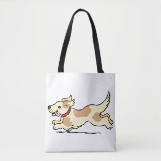 Tote Bag Fourre-tout tout-sur-impression de chien, Fourre-t