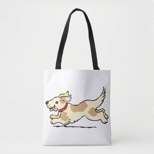 Tote Bag Fourre-tout tout-sur-impression de chien, Fourre-t (Devant)