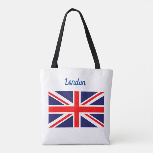 Tote Bag Fourre-tout tout-sur-impression de Londres, Should (Dos)