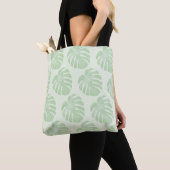 Tote Bag Fourre-tout tropicale Feuille (De près)