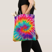 Tote Bag Fourre-tout Tye-Dye-3 (De près)