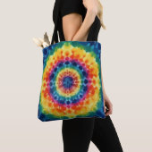 Tote Bag Fourre-tout Tye-Dye-4 (De près)