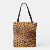 Tote Bag Fourrure d'animal guépard (Dos)