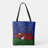 Tote Bag fox de nuit (Dos)