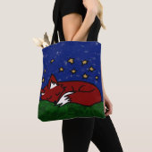 Tote Bag fox de nuit (De près)