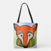 Tote Bag Fox Fourre-tout réfléchi (Dos)