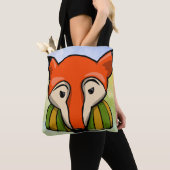 Tote Bag Fox Fourre-tout réfléchi (De près)
