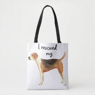 Tote Bag Fox-hound américain de délivrance