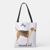 Tote Bag Fox-hound américain de délivrance (Dos)