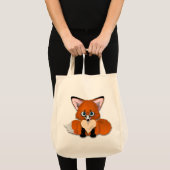 Tote Bag Fox mignon de bébé (Devant (produit))