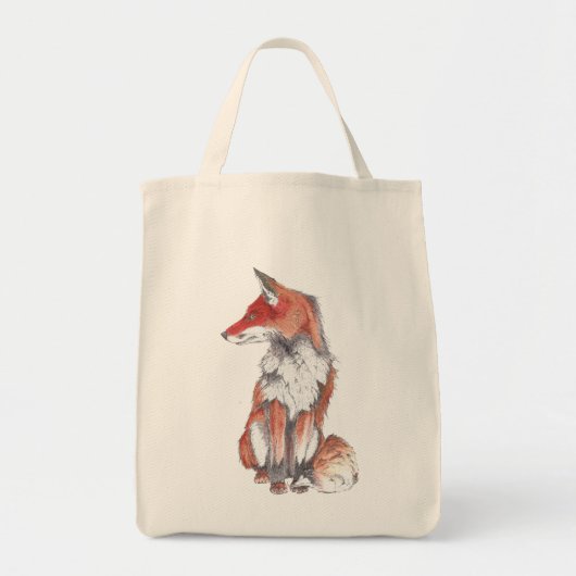 Tote Bag Fox par le coussin d'Inkspot (Devant)