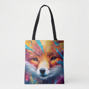 Tote Bag Fox Red fox Animal Discovery Adventure Nature