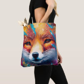 Tote Bag Fox Red fox Animal Discovery Adventure Nature (De près)