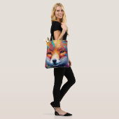 Tote Bag Fox Red fox Animal Discovery Adventure Nature (Sur le modèle)