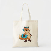 Tote Bag Fox with Nightcap (Devant)