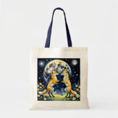 Tote Bag Foxtrot par Moonlight (Devant)